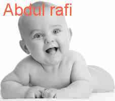 Abdul rafi