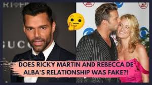 (instagram/rebecca de alba.) bang showbiz antes de que ricky martin hiciera pública su homosexualidad en 2010, se le. Does Ricky Martin And Rebecca De Alba S Relationship Was Fake Youtube