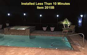 This floating led pool lights charging in direct sunlight and illuminate in durable solar underwater pool light : 39 Clip On Solar Lanai Lights Ideas Lanai Lighting Pool Cage Screen Enclosures