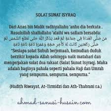 Ahmad Sanusi Husain Com Solat Sunat Isyraq