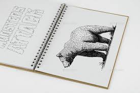 Sketchbook Mockup Sketch Actions Sketch Book Sketches Logo Project