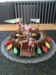 Gateau Anniv Chateau Fort Gateau Rigolo Gateau Anniversaire Idee Gateau Anniversaire