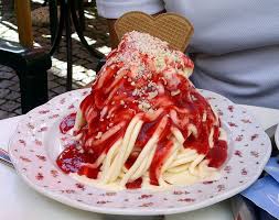 Spaghetti Ice Cream Now Found In New York Spaghetti Ice Cream Food Ice Cream Desserts