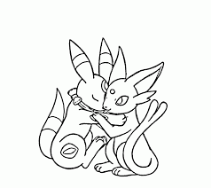 Espeon and umbreon love graphics. Umbreon Coloring Page Coloring Home
