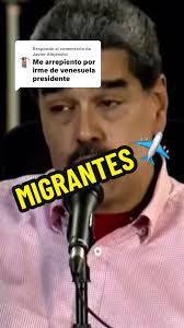 Replicando Comentarios sobre Migrantes y Nicolás Maduro