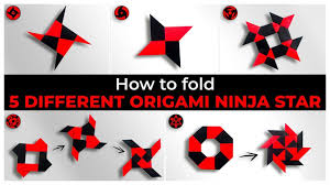 Nov 21, 2020 · folding the 2 sections of the ninja star download article 1. Top 05 Easy Origami Ninja Star How To Fold Easy Origami Crafts Youtube