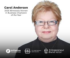 Friends and Colleagues of Carol Anderson: You are invited to a special  celebration honoring Carol Anderson, executive director of Community  Development of Morrison County, who has been named the U.S. Small Business