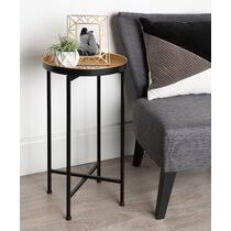 Suitable for indoor use only. Gold End Side Tables You Ll Love In 2021 Wayfair
