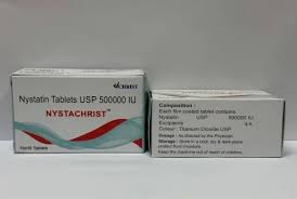 Nystachrist ( Nystatin Tablets Usp 500000 Iu ) at ₹ 720/strip | LAVA | Nagpur | ID: 2857517847162