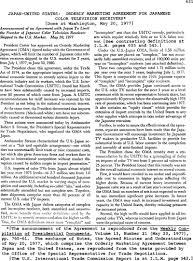 Click the labels to copy the value onto the clipboard. Japan United States Orderly Marketing Agreement For Japanese Color Television Receivers International Legal Materials Cambridge Core