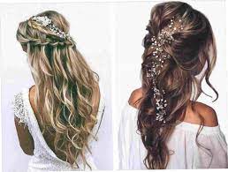30 prettiest bohemian wedding hairstyles ❤ bohemian wedding hairstyles medium black wavy half up half down swept christyyoo_artistry #weddingforward #wedding #bride. Wedding Hairstyles Tumblr Prom Hair Down Half Up Half Down Hair Prom Prom Hair Medium