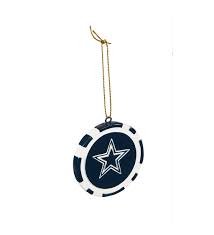 Dallas Cowboys Game Chip Ornament Myevergreen