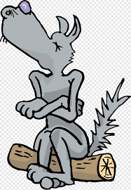 Her grandmotherpurchased a red hood from a wizard to stop her from transforming when there was a full moon. Big Bad Wolf Gray Wolf Animation The Wolf Rejects The Cartoon Cartoon Character White Animals Png Pngwing