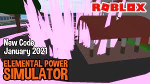 Code elemental power simulator update january 31 2021 info. Roblox Elemental Power Simulator New Code January 2021 Youtube