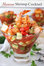 Mexican Shrimp Cocktail Is The Hands Down The Best Appetizer Recipe For Entertai Best Appetizer Recipes Mexican Shrimp Cocktail Recipe Cocktail Shrimp Recipes