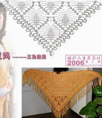Weitere ideen zu ananas muster, häkeln muster, häkelmotiv. Schultertuch Im Ananas Muster Crochet Shawl Diagram Crochet Patterns Crochet Shawl