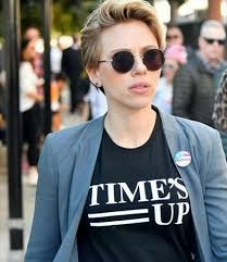 Wishing a very happy birthday to #scarlettjohansson today! Time S Up T Shirt Worn By Scarlett Johansson On The Instagram Account Scarlettjohanson2020 Spotern