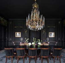 Dark dining room furniture for family meals. 16 Delicious Dining Rooms The Study