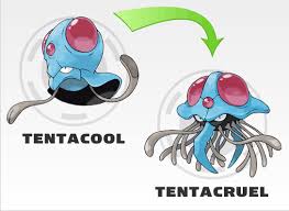 Tentacool Evolution Line 1987 1990 2009 Angry Father