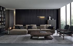 Bristol Composition With Chaise Longue In Nubuck Leather Central And Lateral Coffee Table In Spessart Oa Room Design Living Room Designs Living Room Interior