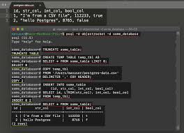 Postgresql Copy Example Objectrocket