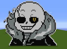 Minecraft Pixelart Gaster Sans By Tigermcheh On Deviantart Please like comment subscribe and ill see you you all next time byeeeeeeeeeeee! minecraft pixelart gaster sans by