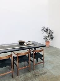 Thor Chair Walnut With Black Seat Live Edge Dining Table Dining Table Black Ashley Furniture Dining Room