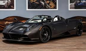Matte Black Pagani Huayra Roadster Is Up For Sale In The Us In 2020 Pagani Huayra Pagani Pagani Huyara