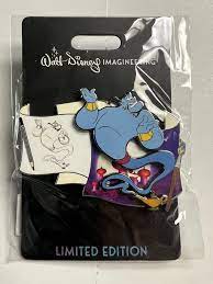 Disney WDI MOG Off The Page Pins Genie from Aladdin Pin LE 300 | eBay
