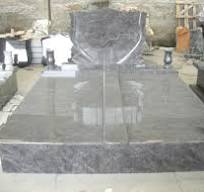 Tombstone de estilo europeo, doble tumba de granito Paradiso ...