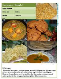 Hari ini saya memasak kari daun merungai dengan kacang dal. Kacang Dal Wannura