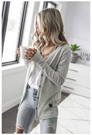 Light Grey Cardigan Outfit Spring Lightgreycardiganoutfitspring Cardigans For Women Outfits With Grey Cardigan Light Grey Cardigan