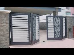 Creative designs, medley of materials and innovative lighting, these 15 exterior gate ideas are today, in this ideabook we have brought for you 15 images of gates made of different materials and style. Youtube House Gate Design Front Gate Design Door Gate Design