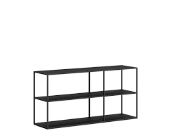 14 x 4.7 x 3.4 in, s: Black Metal Shelf Industrial Shelving Regalraum