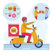 Download Safe Food Delivery Concept For Free In 2020 Food Delivery Safe Food Concept