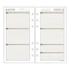 At A Glance Day Runner Weekly Monthly Planner Refill 3 3 4 X 6 3 4 Size 3 January To December 2020 Item 9789248 Day Runner Refillable Planner January To December
