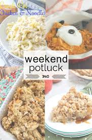 And it doesn't have to be an alternative thanksgiving. Chicken Stuffing Casserole Weekend Potluck Recipe Family Fresh Meals