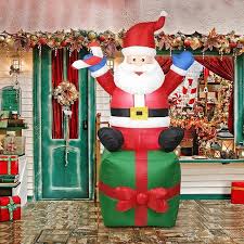 Sold and shipped by christmas central. Inflatable Santa Claus Outdoors Christmas Decoration Yard Arch Ornament For Garden Lad Sale Christmas Decorations Clearance Christmas Owio From Ninemarshall 73 48 Dhgate Com