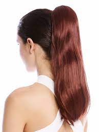 The most common copper brown hair material is glass. Ponytail Hairpiece Claw Grip Clamp Long Smooth Slightly Waved Dark Copper Brown Auburn 17