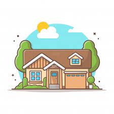 House Building Vector Icon Illustration Building And Landmark Icon Concept White Isolated Vector Icons Illustration Icon Illustration Building A House