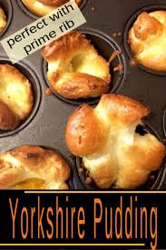 What to serve with prime rib? Easy Yorkshire Pudding Yorkshire Pudding Recipes Yorkshire Pudding Prime Rib Dinner