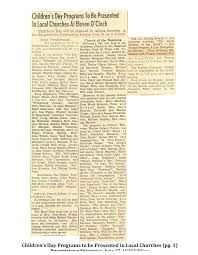 Fort Vance Historical Society