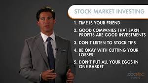 Through our educational video's we aim to give you the knowledge that you require to continue or. 6 Rules For Successful Stock Market Investing Youtube