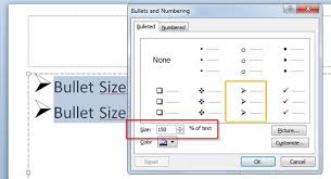 • to type the bullet point symbol on mac, press option+8 shortcut on your keyboard. How To Change The Size Of A Bullet In Powerpoint