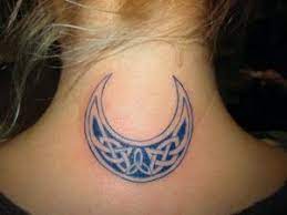Crescent Moon Tattoos Designs Ideas And Meaning Tattoos For You Moon Tattoo Back Of Neck Tattoo Moon Tattoo Designs