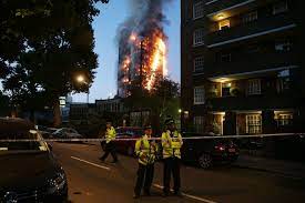 Officers and the london ambulance service are supporting london fire brigade at the scene. The London Fire What We Know The New York Times
