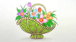 Maybe you would like to learn more about one of these? Simple Flower Basket Drawing Novocom Top