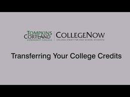 transferring your college credit tompkins cortland