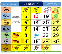 The festival of eid, known in singapore as hari raya aidilfitri or hari raya puasa, falls on the first day of syawal, the 10th month of the hijrah (islamic) calendar. Malaysia Calendar 2017 Apicel