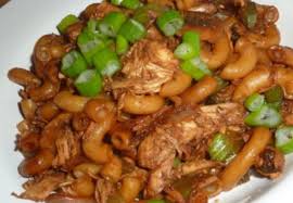 Recette Macaroni Chinois Au Poulet Chicken Dishes Recipes Food Food Dishes